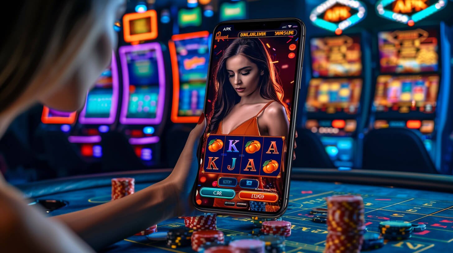 Ilustrasi Bermain Slot Online dan Sportsbook di holybet